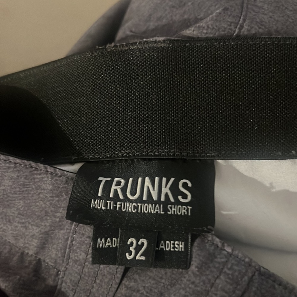 Trunks Multi-Functional Shorts Size 32 - image 3